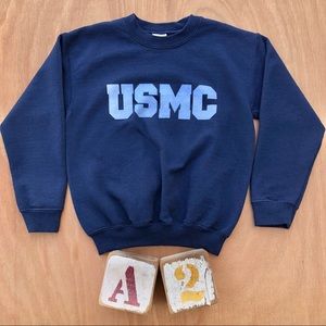 US Marine Corps Youth Boys Sweatshirt Small
